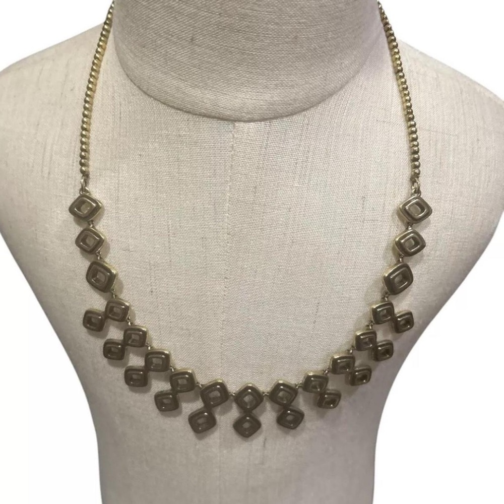 Lucky Brand Gold Geometric Necklace
